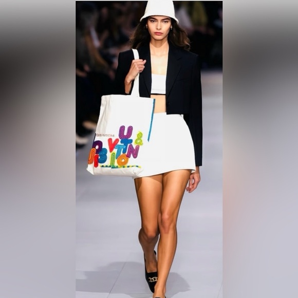 LOUIS VUITTON Limited Edition Novelty Canvas Eco Japan Tote Bag - Picture 1 of 7